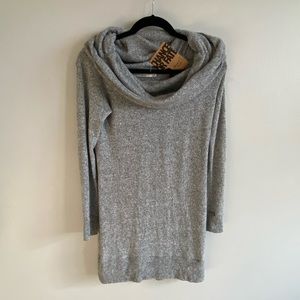 NWT- Long sleeve Grey Sweater dress